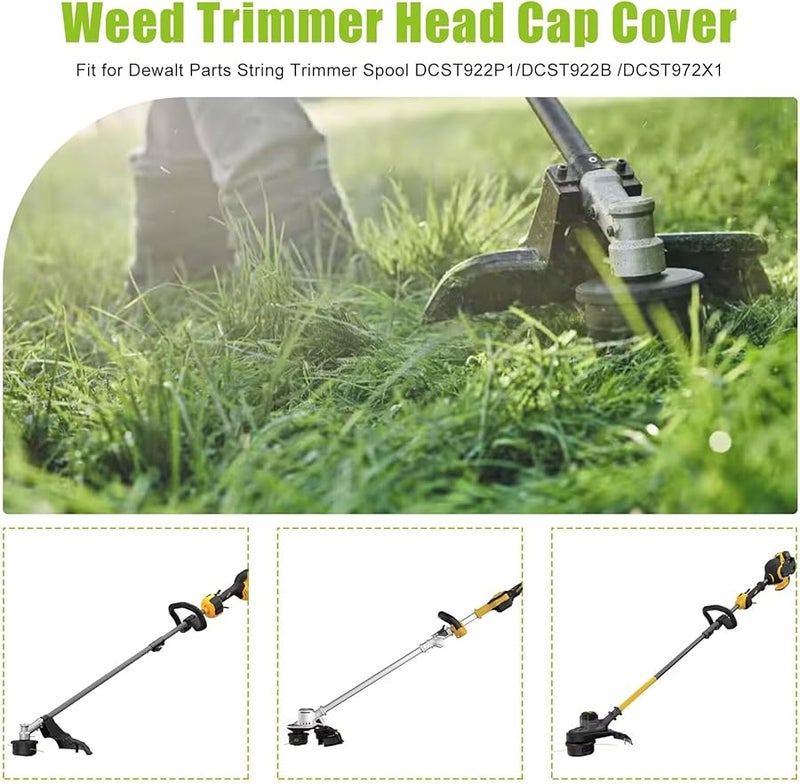 Blue Elf Premium Weed Trimmer Head Cap Replacement For Dewalt DCST972X1 String Trimmer Parts - Image 4